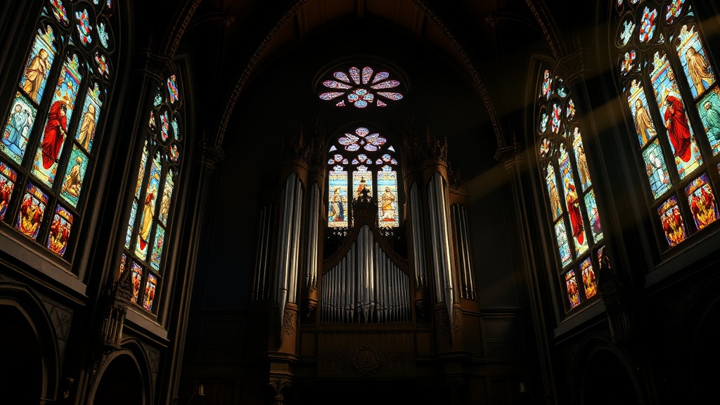 Cathedral pipe organ